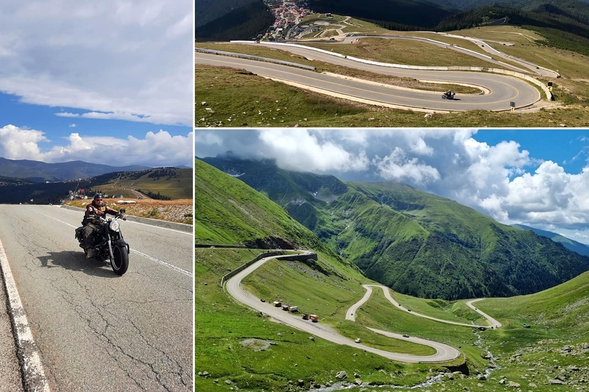 Descoperă România ca pe un tur auto-ghidat cu motocicleta